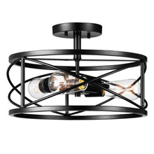 Load image into Gallery viewer, Cage Semi-Flush Mount Lamp
