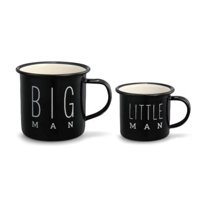 Big Man/Little Man Mug Set