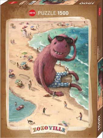Zozoville Beach Boy Puzzle 1500 pc