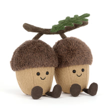 Load image into Gallery viewer, Jellycat Amuseables Ort &amp; Tum Acorns
