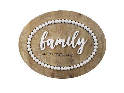 Oval Sign - Family Is Everything