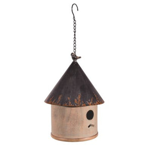 Metal Rustic Birdhouse