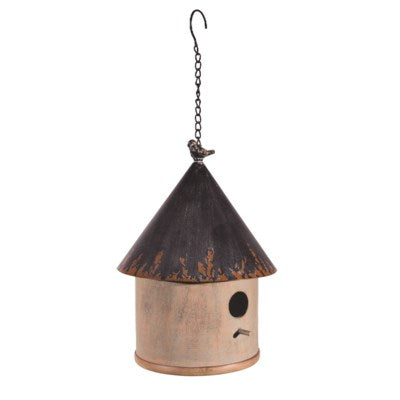 Metal Rustic Birdhouse