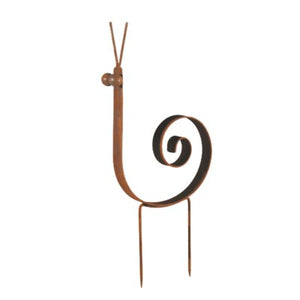Rusted Snail Garden Décor