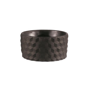 Black Dish Planter