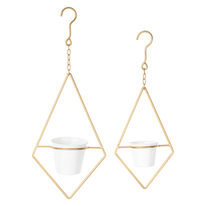 Hanging Diamond Planter