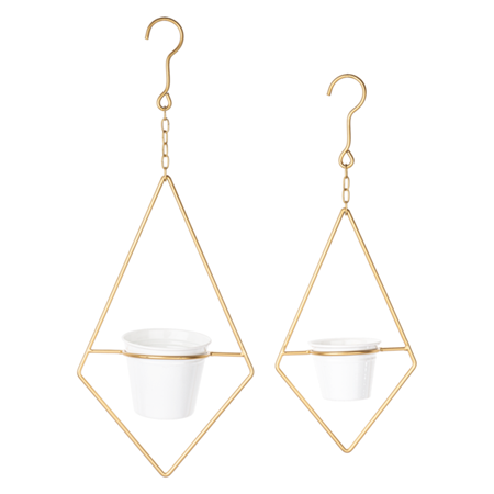 Hanging Diamond Planter
