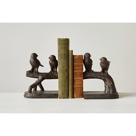 Bird on Branch Book End