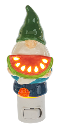 Gnome with Watermelon Nightlight