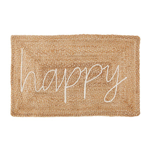 Happy Jute Applique Mat