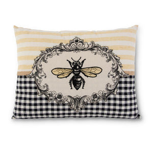 Bee Crest Pillow