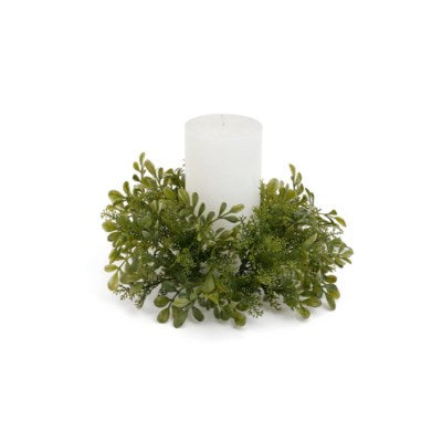 Mixed Boxwood Wreath