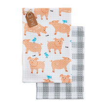 Load image into Gallery viewer, Farm Waffle Weave Towel Set
