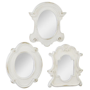 Distressed Finish Vintage Mirror