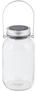 LED Solar light in jar