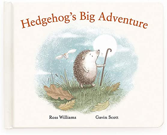 Jellycat Hedgehog's Big Adv-Book
