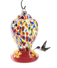 Load image into Gallery viewer, Glass Hummingbird Feeder Colour
