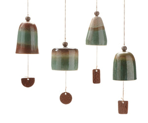 Ceramic Glazed Wind Chime