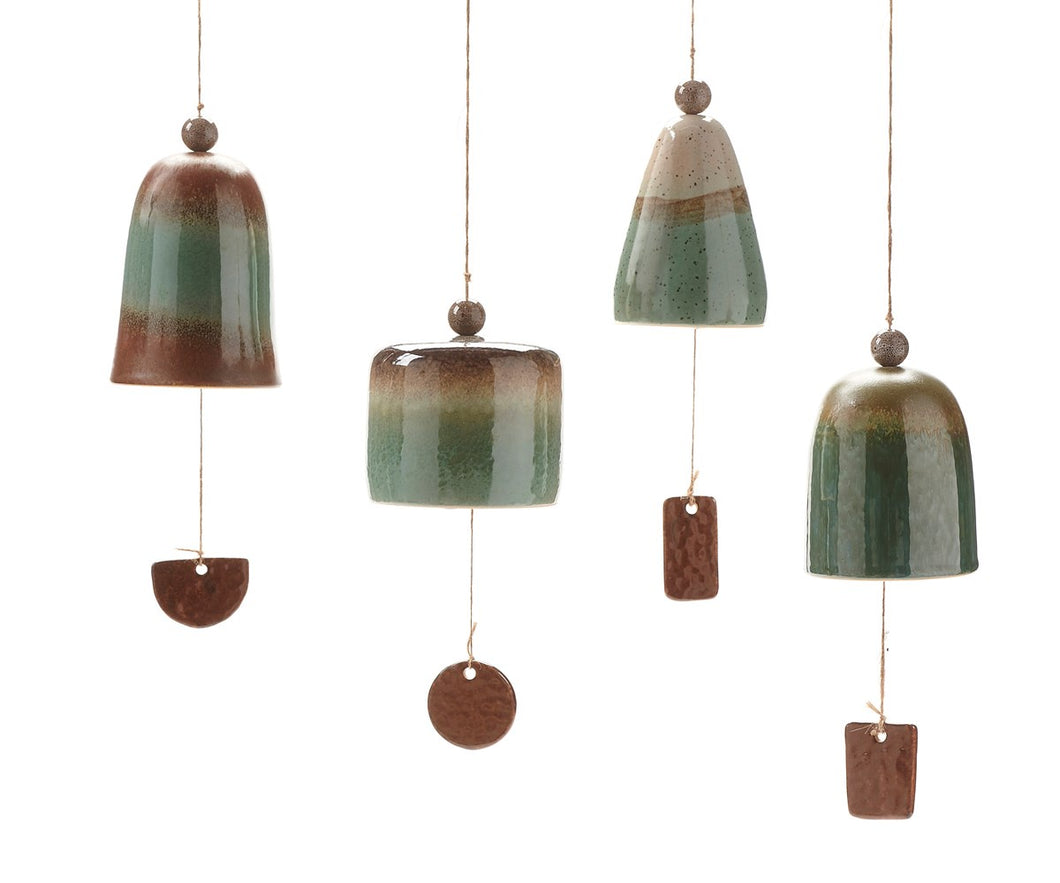 Ceramic Glazed Wind Chime