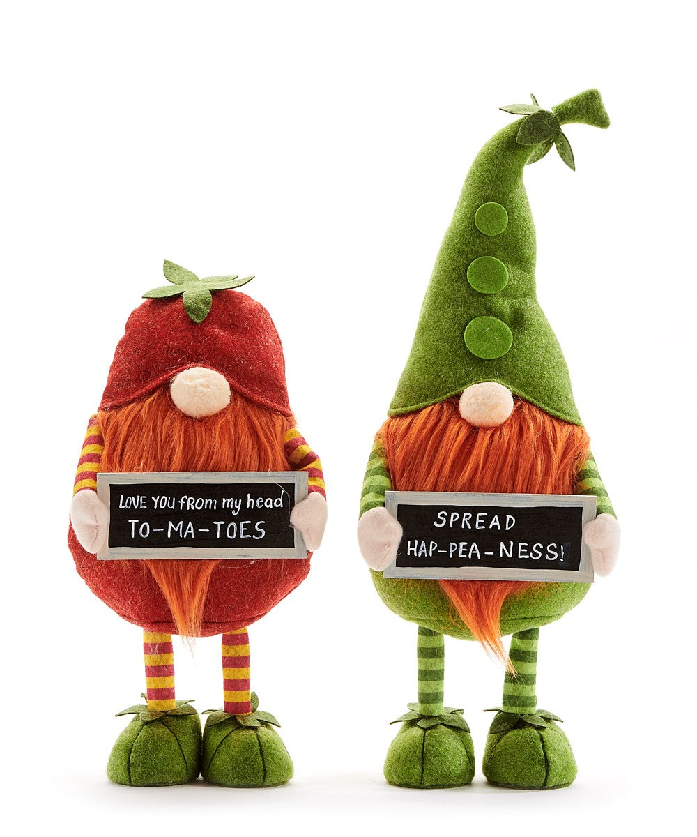 Vegetable Gnome w\Sign