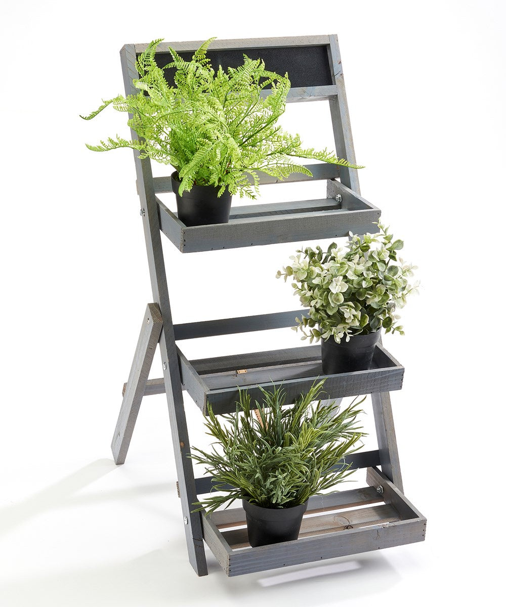 Fir Wood Planter Rack