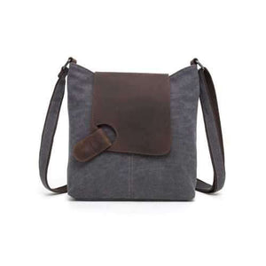 Lightweight Bag w/Leather Accents