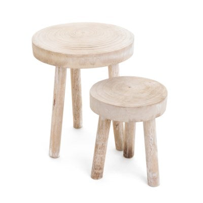 Wood Riser - Whitewash