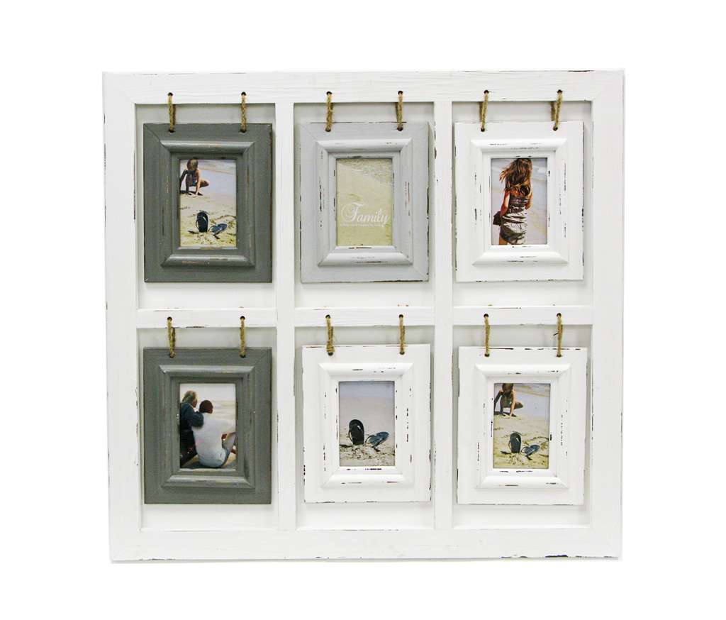 Distressed Wood Hanging Collage