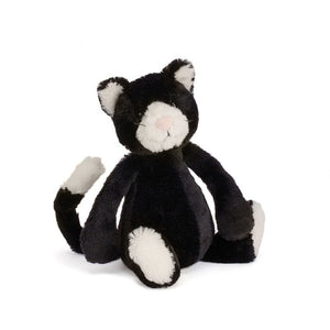 Jellycat Bashful Black and White Kitten