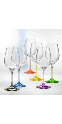 Rainbow Wine Set