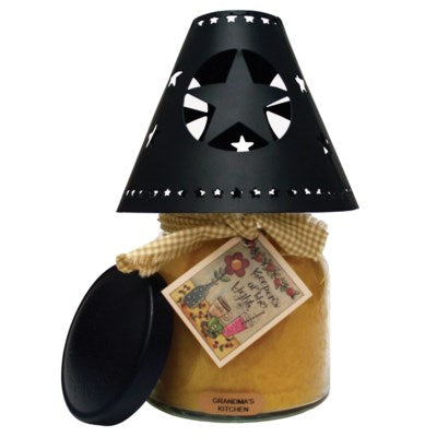 Star Tin Candle Shade