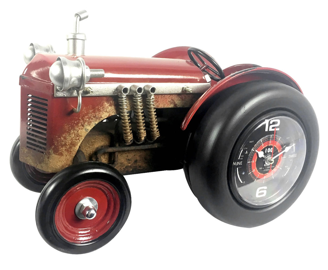 Metal Clock Tractor