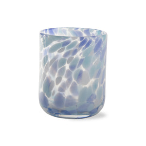 Confetti Double Old Fashioned Light Blue S/2