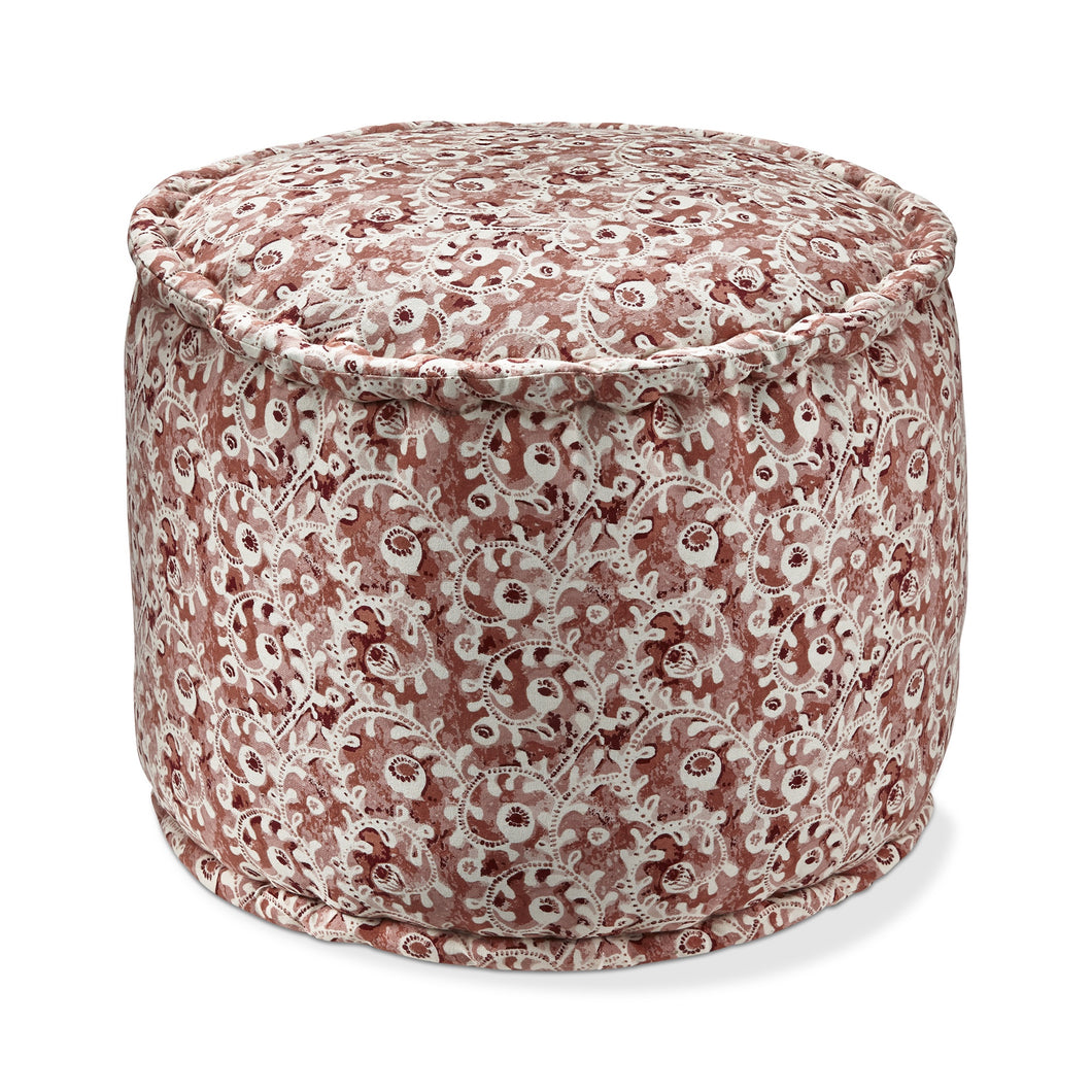 Dream Flower Pouf - Coral