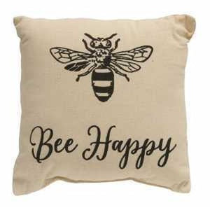 Bee Happy Pillow