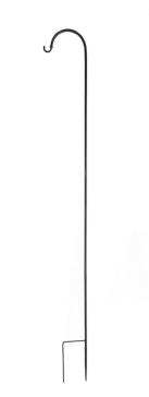 Black Metal Hook Stake