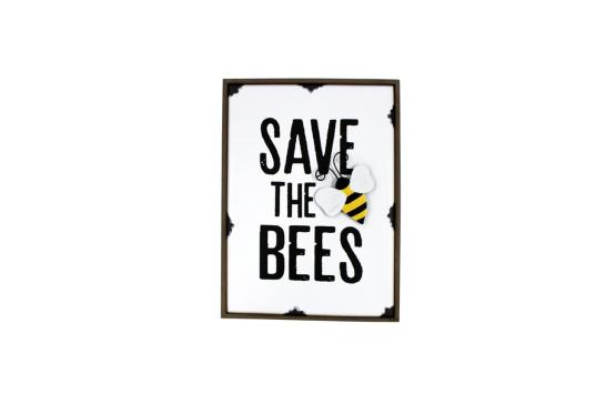 Shelf Block - Save the Bee's