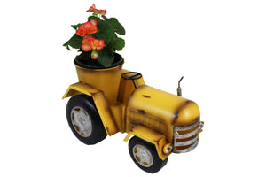 Yellow Tractor Planter