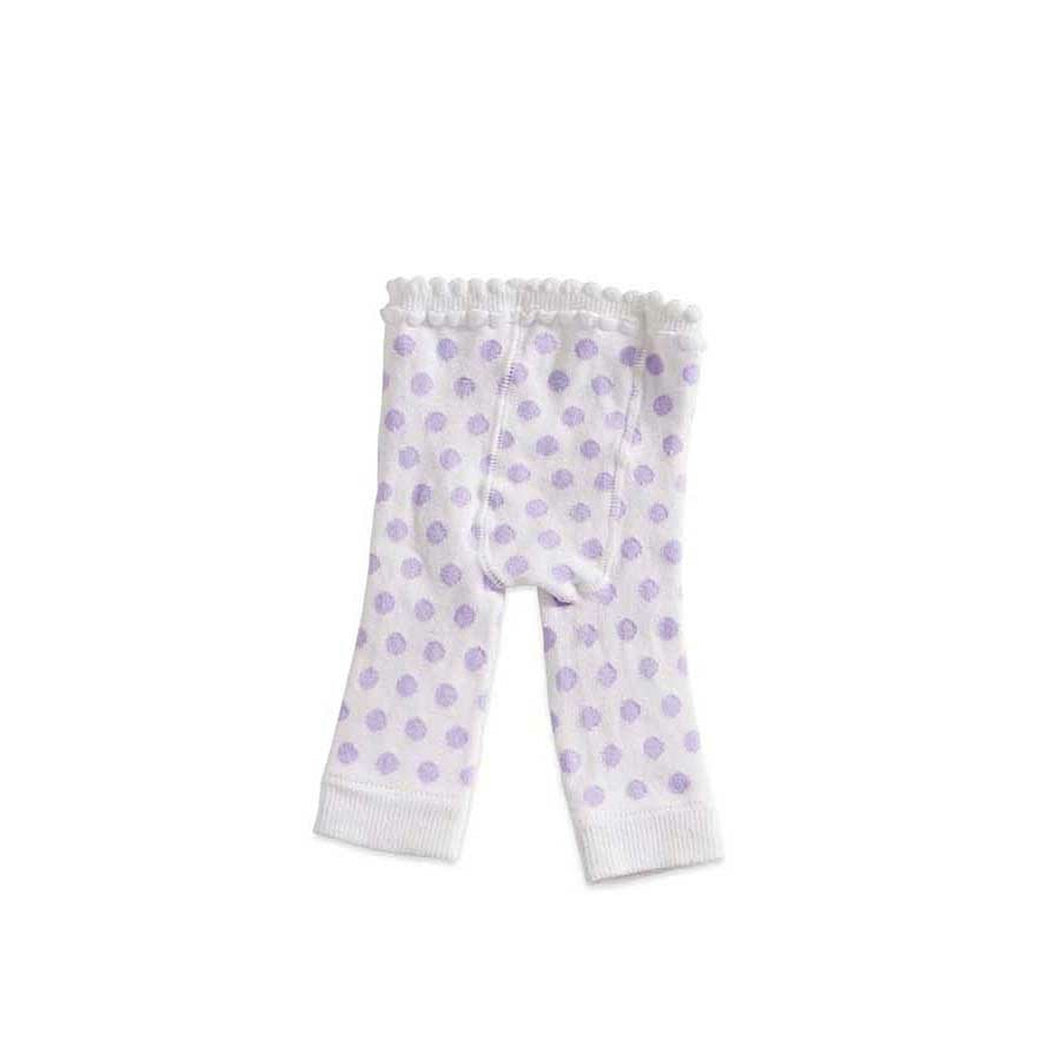 Purple Polka Dot Legging
