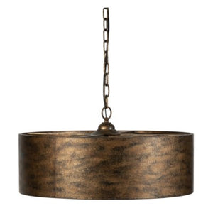 Copper Look Round Light