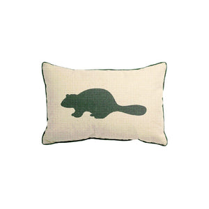 Beaver Cushion 12 x 18