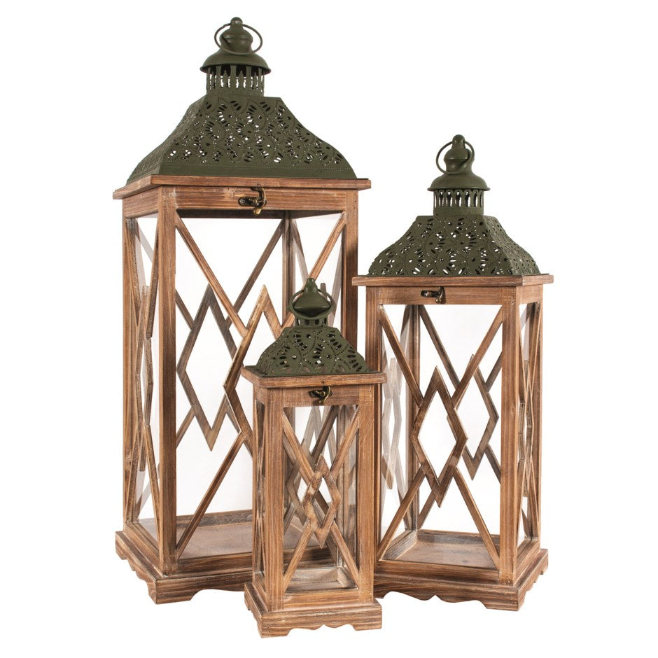 Lantern Brown/ Green