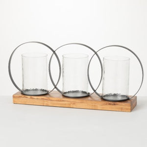 Triple Pillar Holder