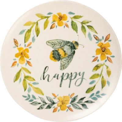 Bee Happy - Plate