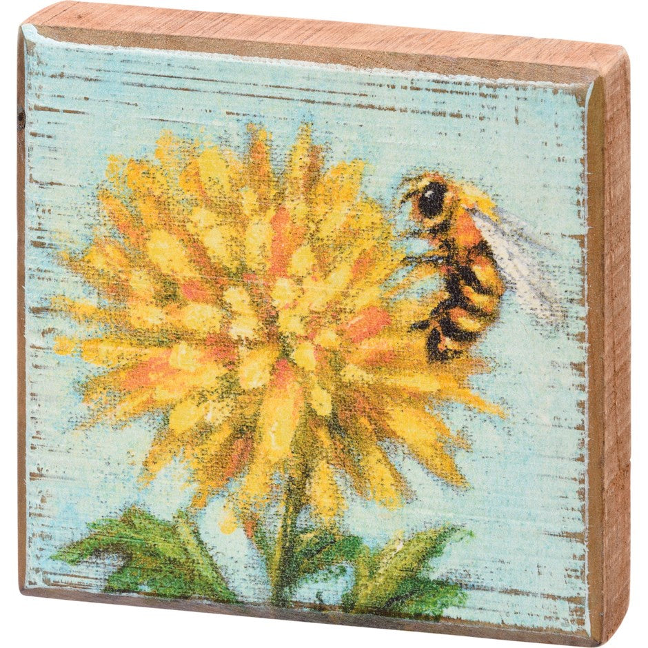 Block Sign - Dandelion