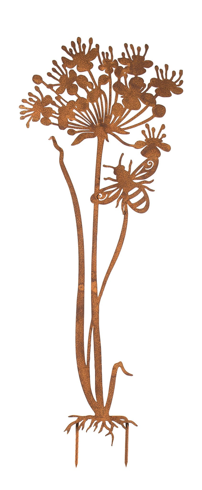 Metal Bee Gardenstake