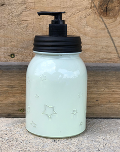Cream Jar Soap Dispenser