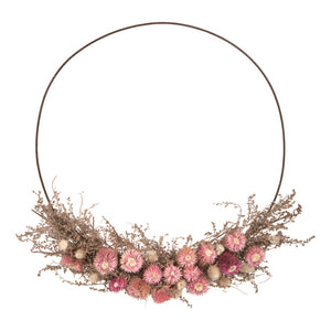 Dried Flower Ring Wreath