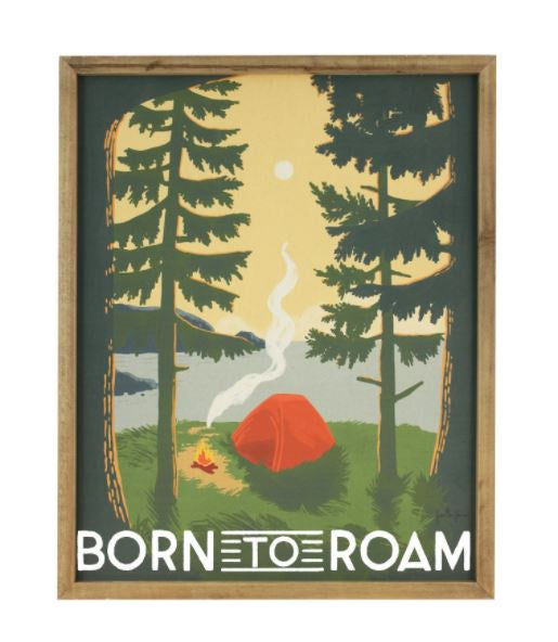 Born to Roam Sign