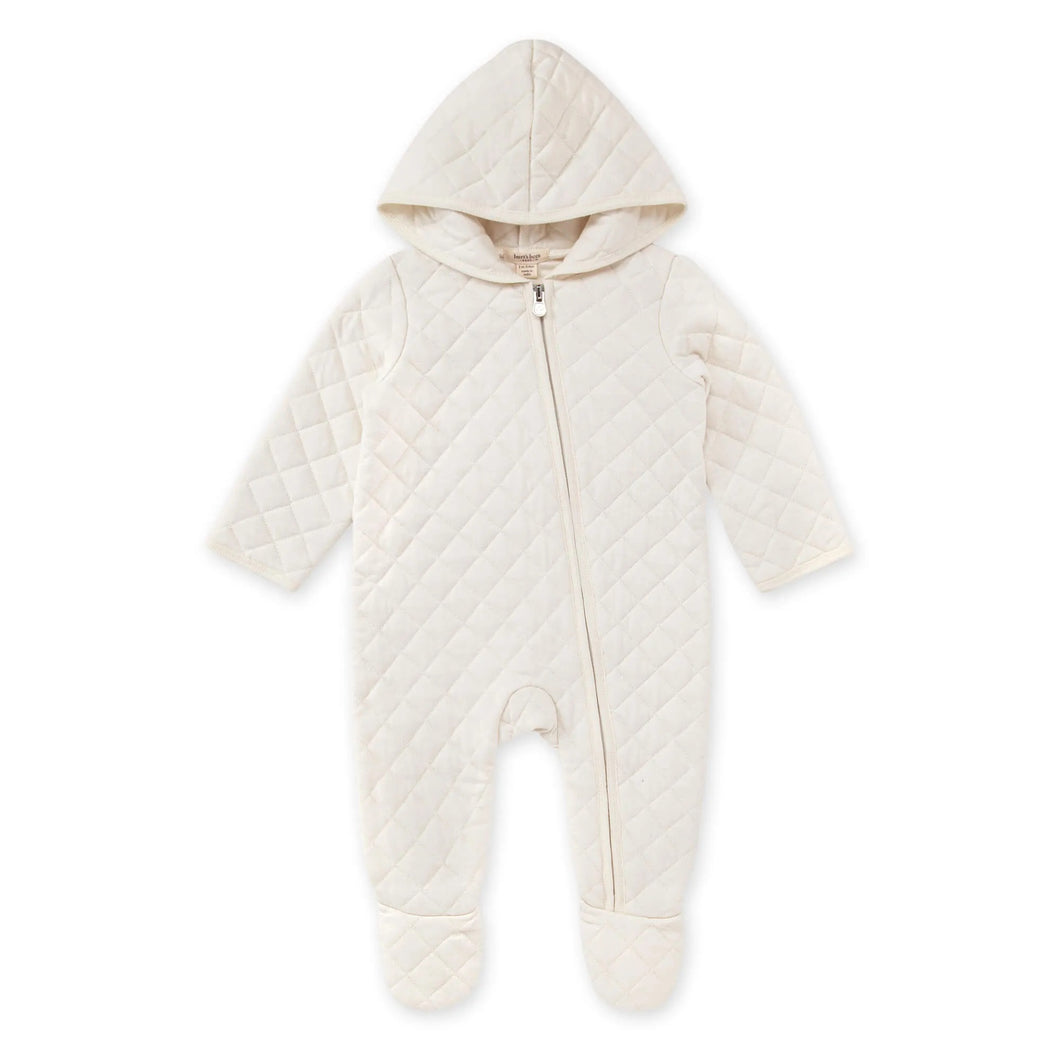 Diamond Quilted Bunting Eggshell